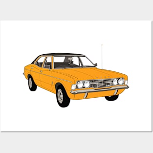 Ford Cortina Mark III GXL (Color) Posters and Art